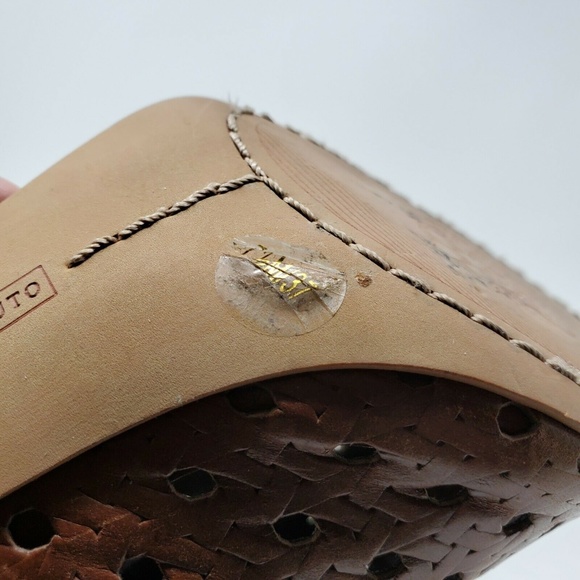 Vince Camuto Shoes | Vince Camuto Karsten Leather Weave Heel Sandal